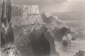 Pleaskin Cliff, near the Giants Causeway (County Antrim) 